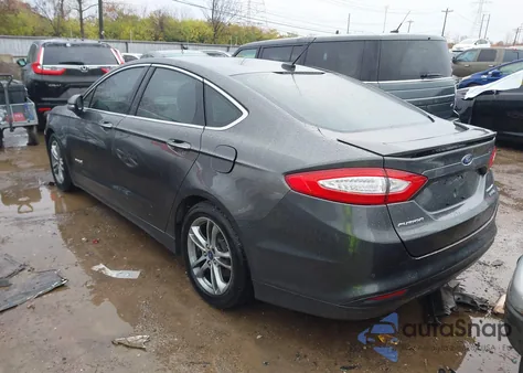 2015 Ford Fusion Hybrid Titanium from USA, damaged, VIN 3FA6P0RU9FR302851
